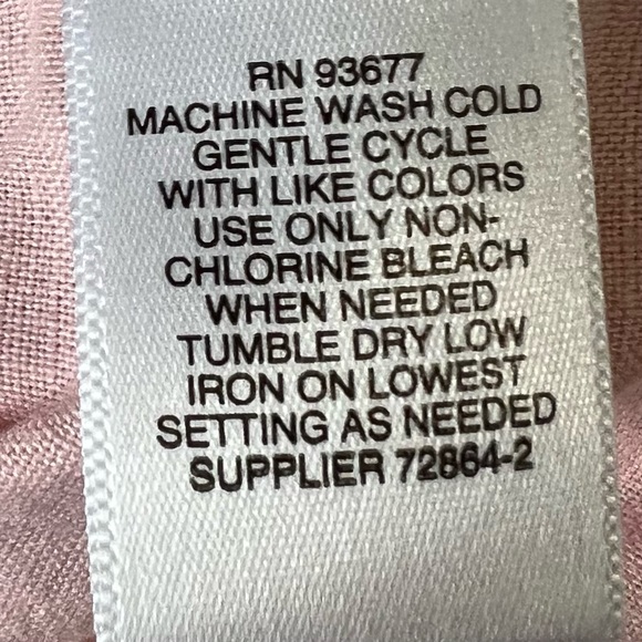 Bundle of 2 Liz Claiborne Women's Large Linen Blend Sleeveless Button Up Blouses - Picture 8 of 13